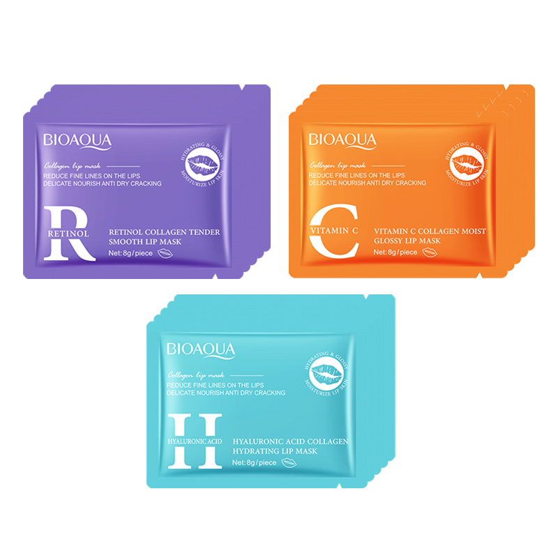 Sheet Mask Collagen - BIOAQUA Retinol Kristall Kollagen Augenmaske Anti