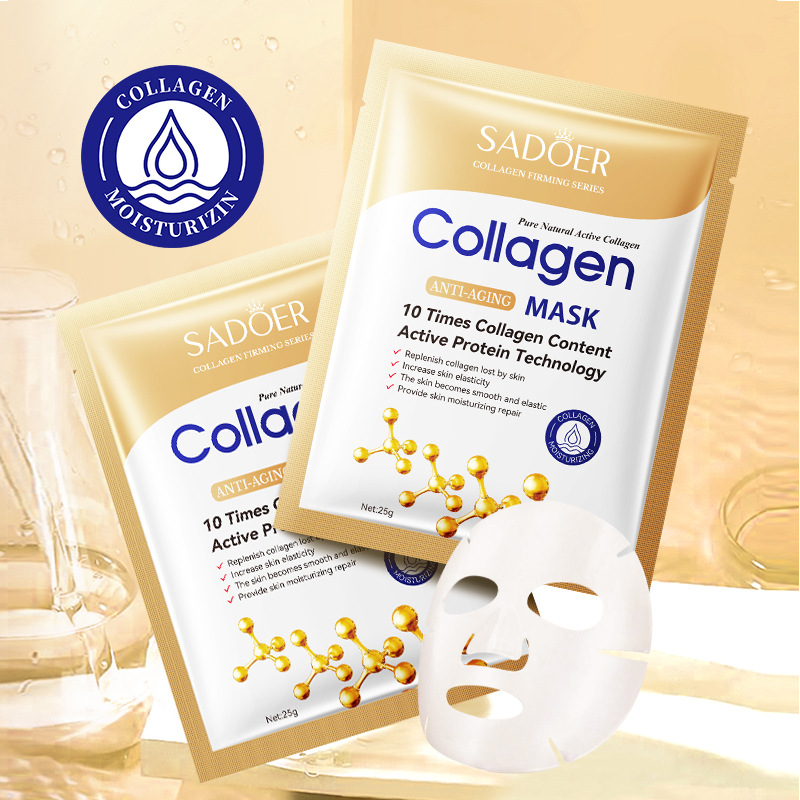 10 Stück Anti-Falten-Kollagen- – Sheet Mask Collagen Bewertung und Preis