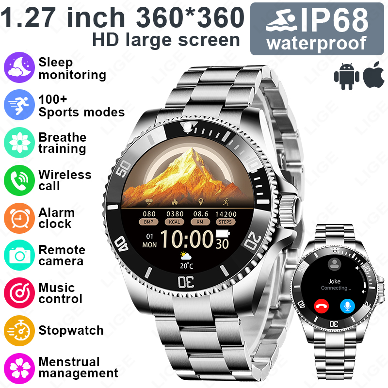 LIGE Smartwatch im neuen Luxus – Korean Luxury Lifestyle Bewertung und Preis