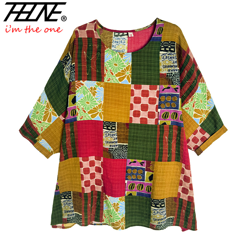 THHONE Damenblusen mit Print,  – Korean Lifestyle Bewertung und Preis