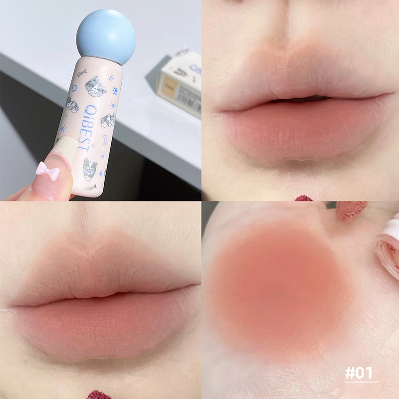 QIBEST Nude Matte Lip Mud Wass – Lip Tint Korean Bewertung und Preis