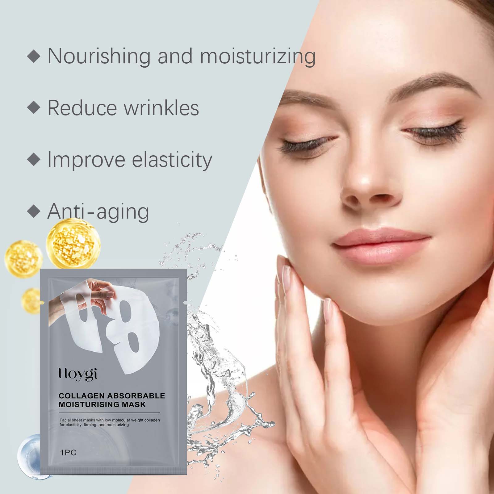 Kollagenpflaster-Gesichtsmaske – Sheet Mask Collagen Bewertung und Preis