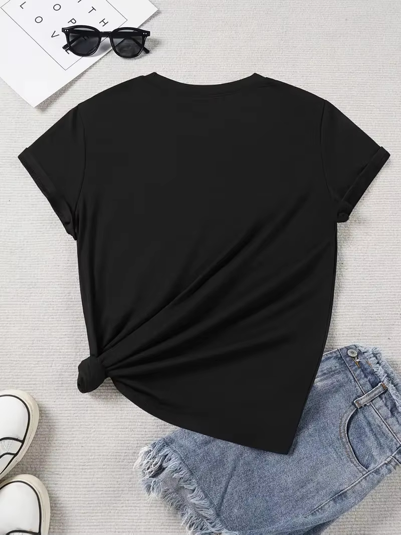 Damen-T-Shirt mit einer Illust – Korean Pants Lifestyle Bewertung und Preis