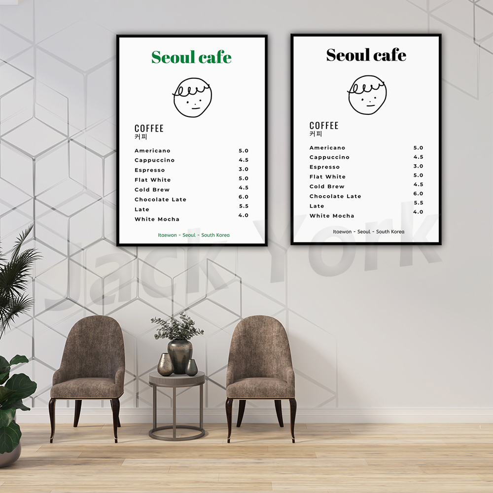 Seoul Cafe Print Wandkunst, be – Korean Arts And Lifestyle Bewertung und Preis
