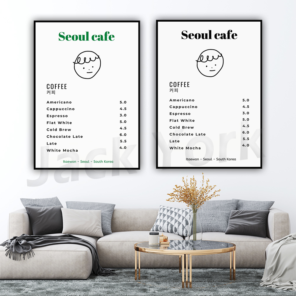 Seoul Cafe Print Wandkunst, be – Korean Arts And Lifestyle Bewertung und Preis