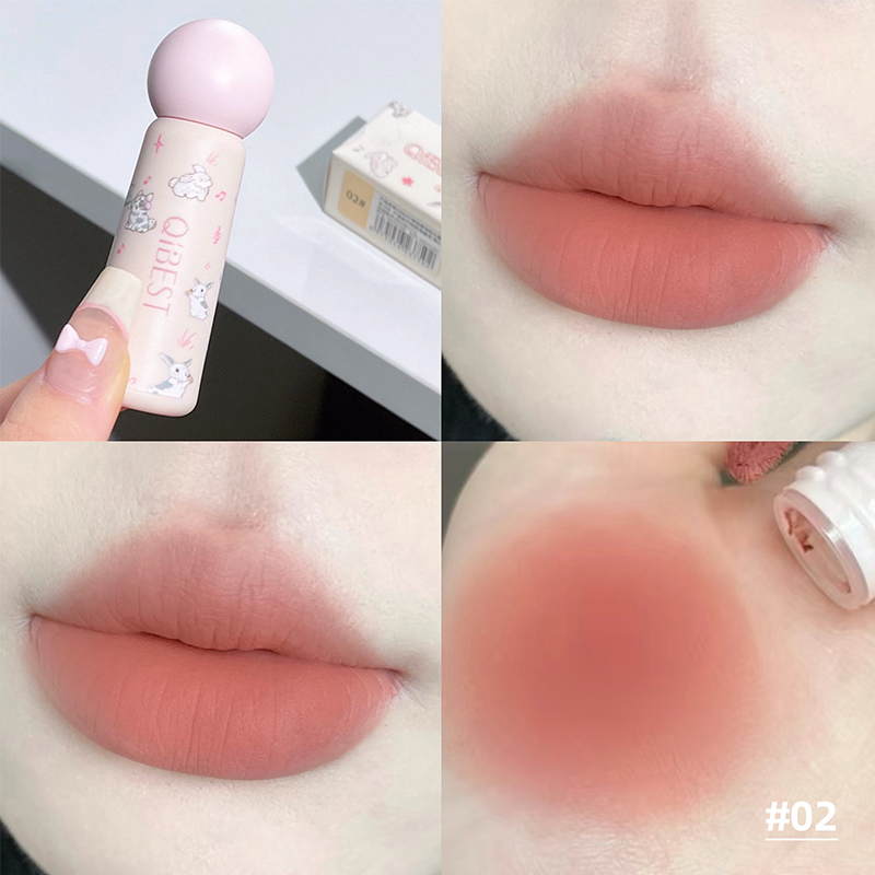 QIBEST Süßer samtmatter Lippen – Lip Tint Korean Bewertung und Preis