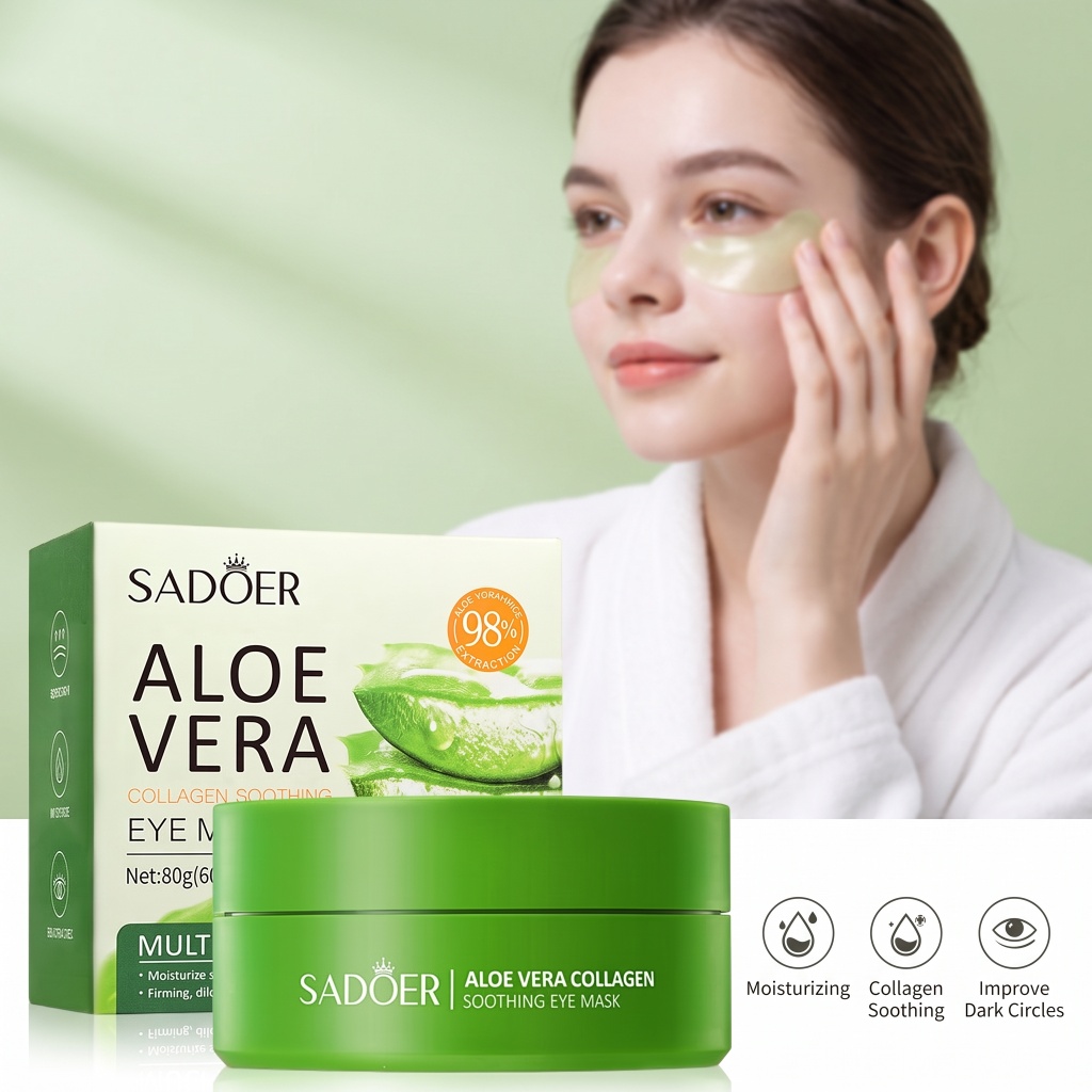 60 Stück Aloe Vera Kollagen Au – Sheet Mask Collagen Bewertung und Preis